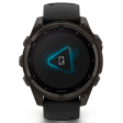 Смарт-часы Garmin Fenix 8 47 мм Solar сапфир/темно-серый, силикон фото 6