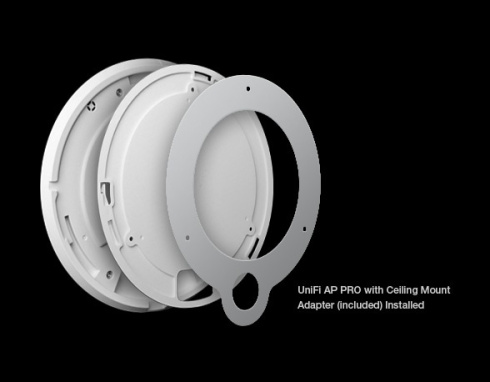 Точки доступа Ubiquiti UniFi UAP-PRO 450 Мбит/с 3 штуки фото 3