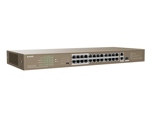 PoE коммутатор Tenda TEF1126P-24-250W фото 3