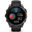 Смарт-часы Garmin Fenix 8 47 мм AMOLED стекло/темный, силикон фото 2