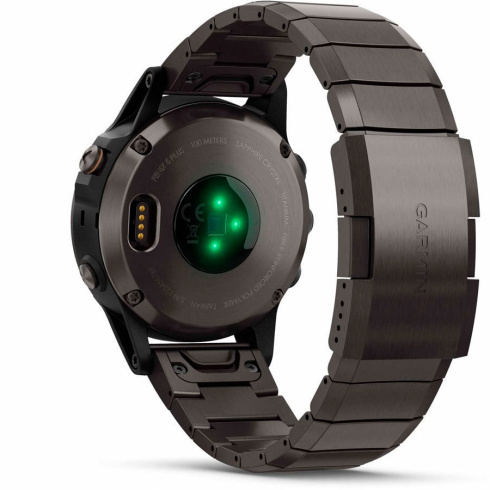 Смарт-часы Garmin Fenix 5 Plus Sapphire титан фото 6