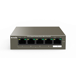 PoE коммутатор Tenda TEG1105P-4-63W