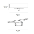 Крепление на крышу для Starlink Mini Roof Rack Mount фото 2