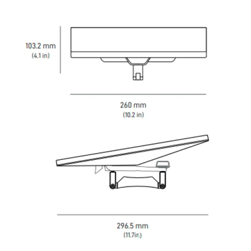 Крепление на крышу для Starlink Mini Roof Rack Mount фото 2