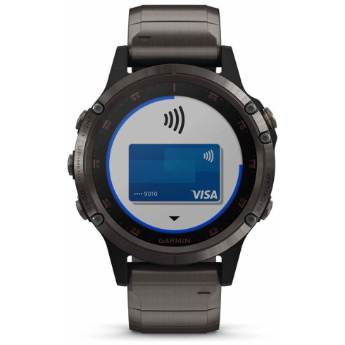 Смарт-часы Garmin Fenix 5 Plus Sapphire титан фото 2