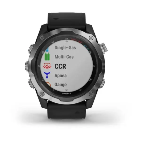 Смарт-часы Garmin Descent Mk2 52 мм AMOLED сапфир/черный, силикон фото 4