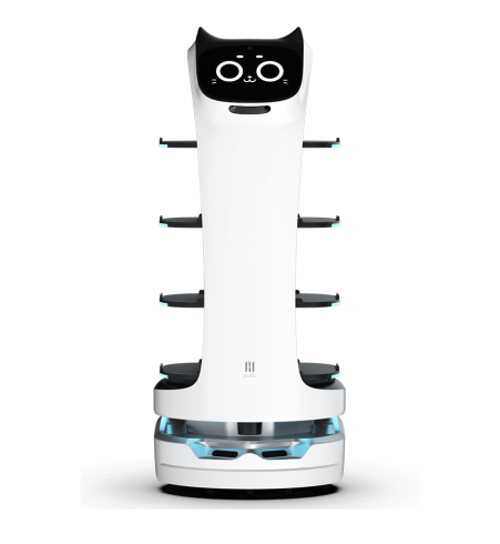Робот-доставщик Pudu Robotics BellaBot 3 подноса