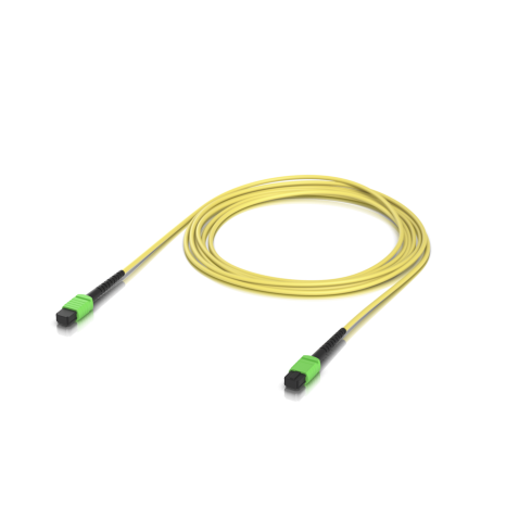 Оптоволоконный патч-корд Ubiquiti OS2 MPO-12 APC Fiber Patch Cable 3 м (10-pack) фото 1