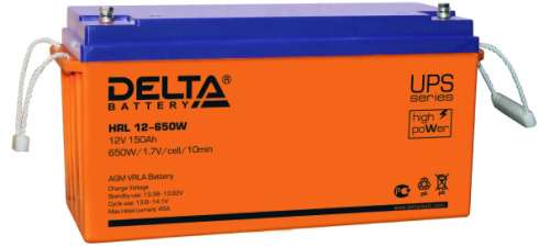 Аккумуляторная батарея Delta HRL 12-650W фото 2