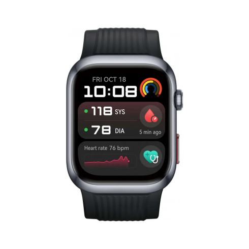 Смарт часы Huawei Watch D2 LCA-B10 Black Fluoroelastomer Strap фото 1