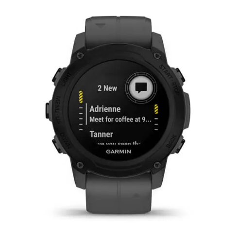 Смарт-часы Garmin Descent G1 45 мм AMOLED сапфир/Slate Gray, силикон фото 9