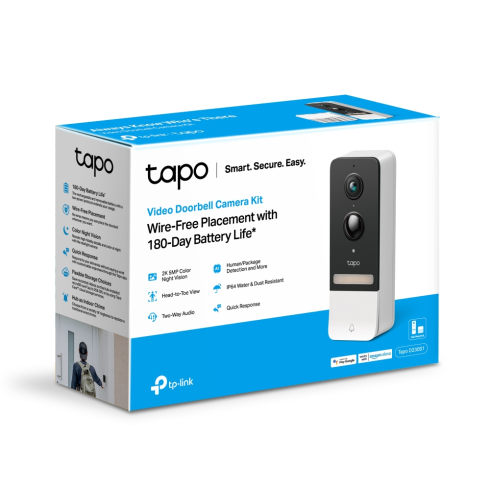 Умный дверной звонок TP-Link Tapo D230S1 фото 3