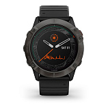 Смарт-часы Garmin Fenix 6X Pro Solar карбон