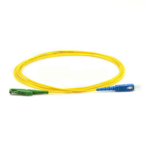 Оптический патч-корд E2000/APC SC/UPC 3 метра желтый
