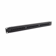 Патч-панель Cat6 UTP 24-Port RJ-45 19" 1U фото 3
