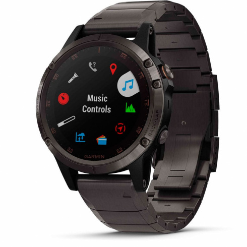 Смарт-часы Garmin Fenix 5 Plus Sapphire титан фото 4