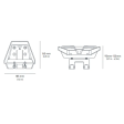 Крепление на багажник для Starlink Standard Roof Rack фото 2