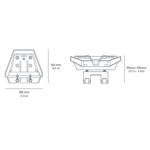 Крепление на багажник для Starlink Standard Roof Rack фото 2