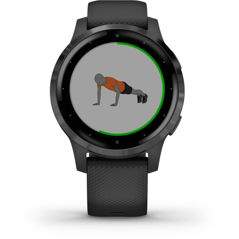 Смарт-часы Garmin Vivoactive 4S черный фото 3