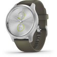 Смарт-часы Garmin Vivomove Style серебряный/зеленый фото 4