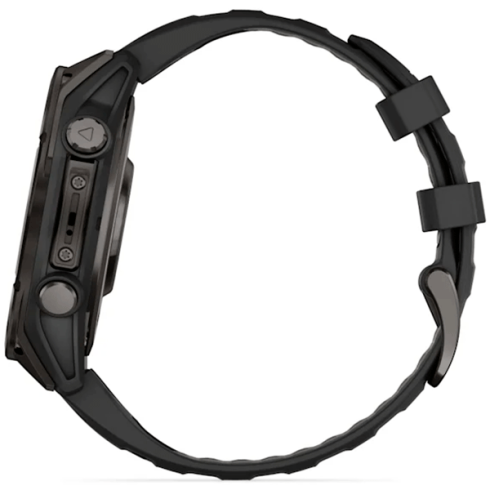 Смарт-часы Garmin Fenix 8 47 мм AMOLED сапфир/черный, силикон фото 10