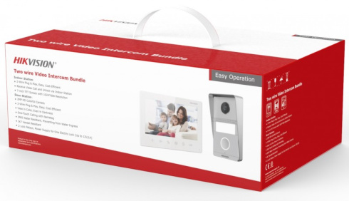 Комплект видеодомофона Hikvision DS-KIS101-P/Surface фото 6