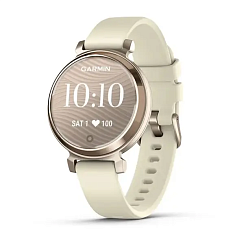 Смарт-часы Garmin Lily 2, стекло/полимер, кремовый/силикон