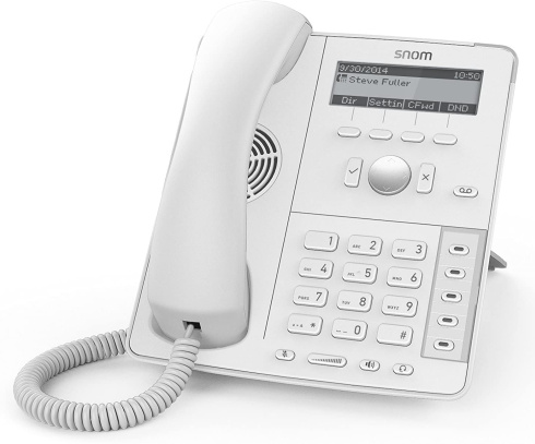 VoIP-телефон Snom D715 белый фото 2