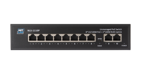 PoE коммутатор NETLAN NLS-1110P фото 1