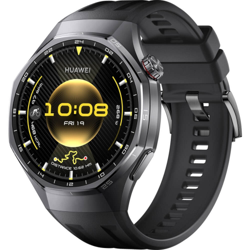 Смарт часы Huawei Watch GT 6 Pro ATM-B29 46mm Black Fluoroelastomer Strap фото 2