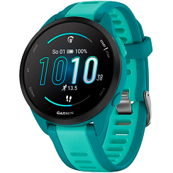 Смарт-часы Garmin Forerunner 165 Music AMOLED бирюзовые/силикон