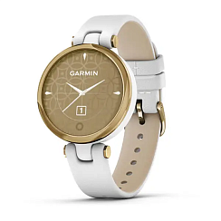 Смарт-часы Garmin Lily Classic, стекло/полимер, белые/кожа
