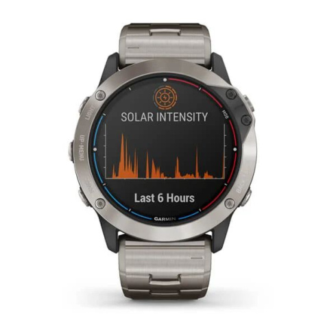 Смарт-часы Garmin Quatix 6X Solar титан