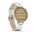 Смарт-часы Garmin Lily Classic, стекло/полимер, белые/кожа фото 3