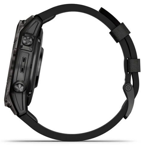 Смарт-часы Garmin Epix Gen 2 Pro 47 мм AMOLED сапфир/темный, кожа фото 11