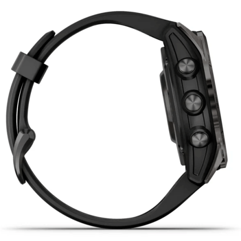Смарт-часы Garmin Fenix 7S Pro 42 мм Solar сапфир/темный, силикон фото 10