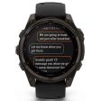 Смарт-часы Garmin Fenix 8 47 мм Solar сапфир/темно-серый, силикон фото 9