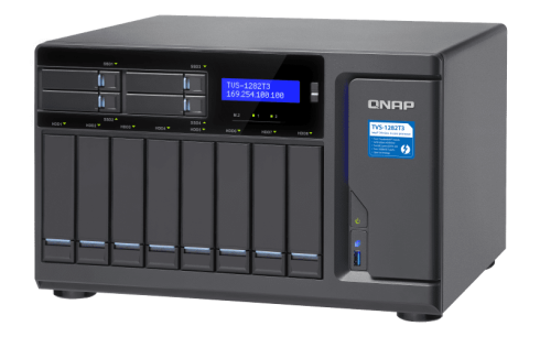 Сетевой RAID-накопитель QNAP TVS-1282T3-i7-32G фото 5