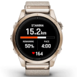 Смарт-часы Garmin Epix Gen 2 Pro 42 мм AMOLED сапфир/песочный, светлый нейлон фото 3