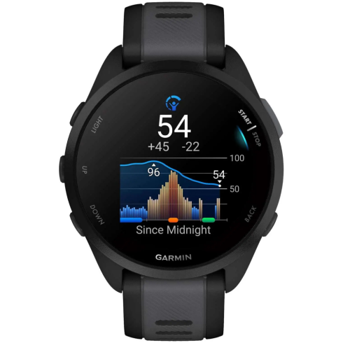 Смарт-часы Garmin Forerunner 165 AMOLED черные/силикон фото 3