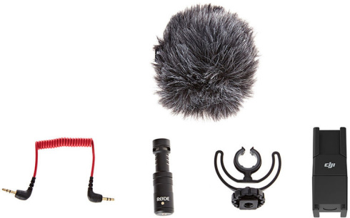 Микрофон RODE VideoMicro и быстросъемное 360° крепление для DJI Osmo фото 9