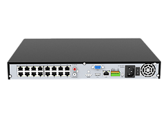 Видеорегистратор Milesight MS-N5016-PE (4K, H.265, 20 ТБ, PoE, 16-канальный)