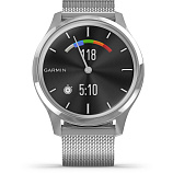 Смарт-часы Garmin Vivomove Luxe серебряный