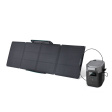Портативная зарядная станция Ecoflow Delta с солнечной панелью 110W фото 2
