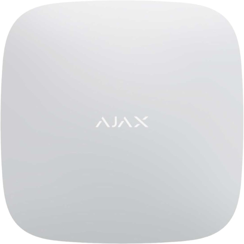 Интеллектуальный центр системы безопасности Ajax Hub Plus (белый)