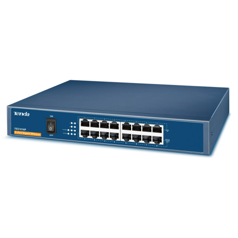 Коммутатор Tenda TEG1016P фото 3