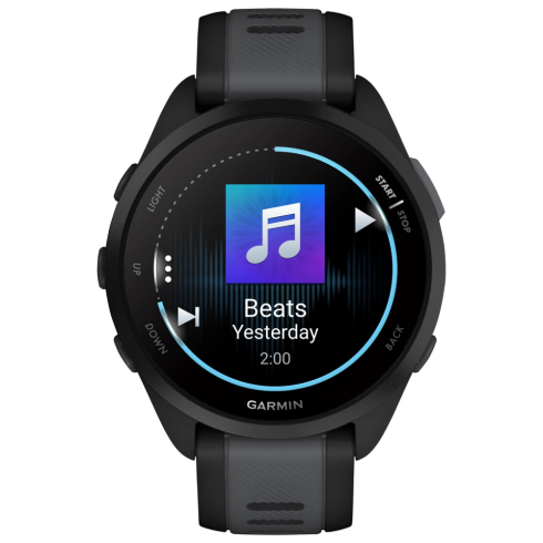 Смарт-часы Garmin Forerunner 165 Music AMOLED черные/силикон фото 9