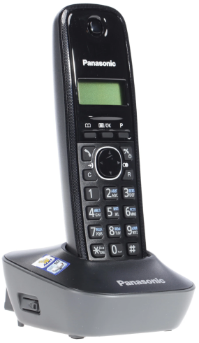 Беспроводной телефон DECT Panasonic (Black) фото 3