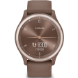 Смарт-часы Garmin Vivomove Sport, стекло/полимер, коричневые/силикон фото 4