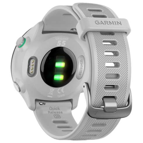 Смарт-часы Garmin Forerunner 55 белые/силикон фото 5
